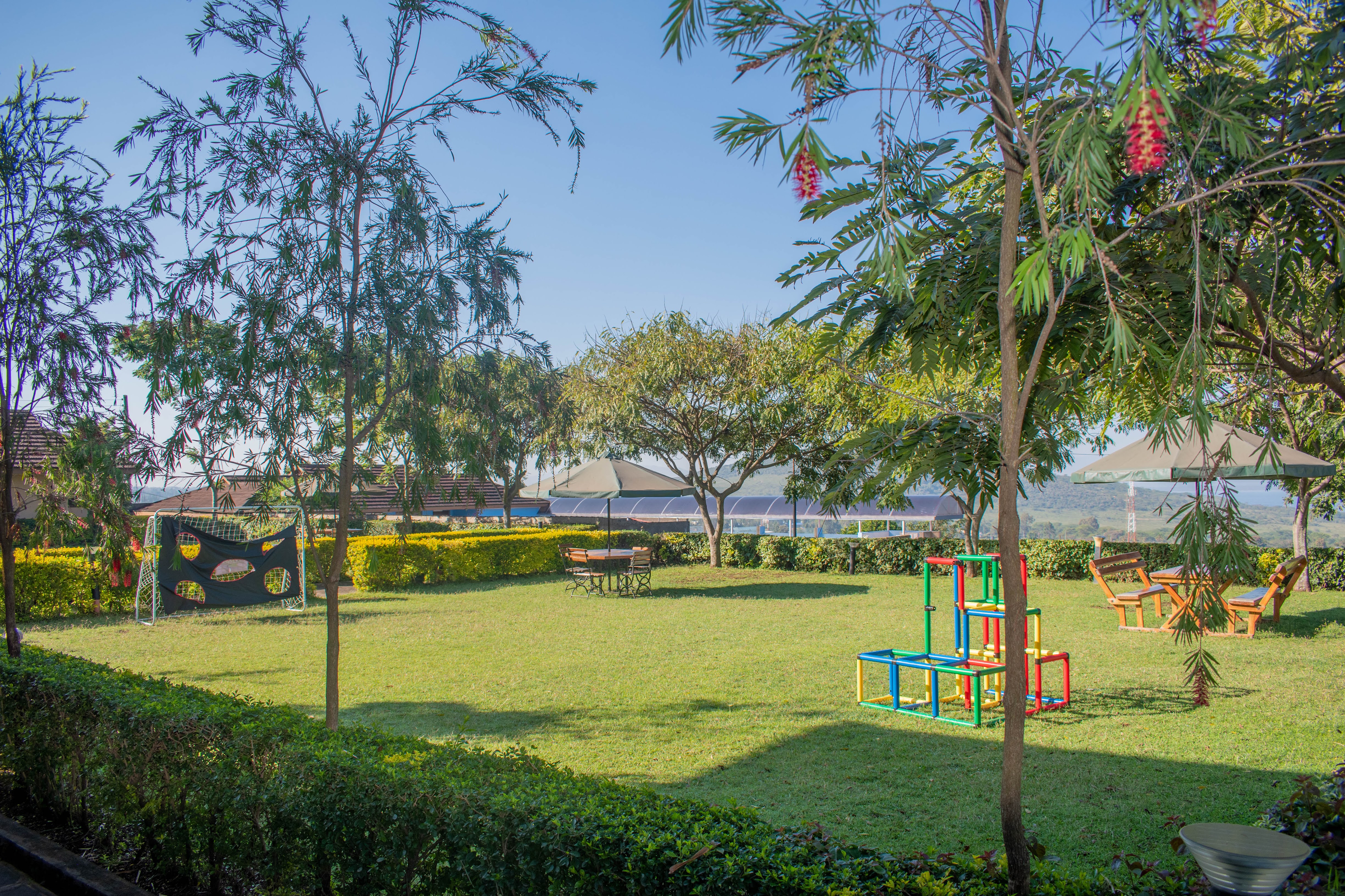 Topcliff Lodge eco-friendly lodge exterior in Nakuru
