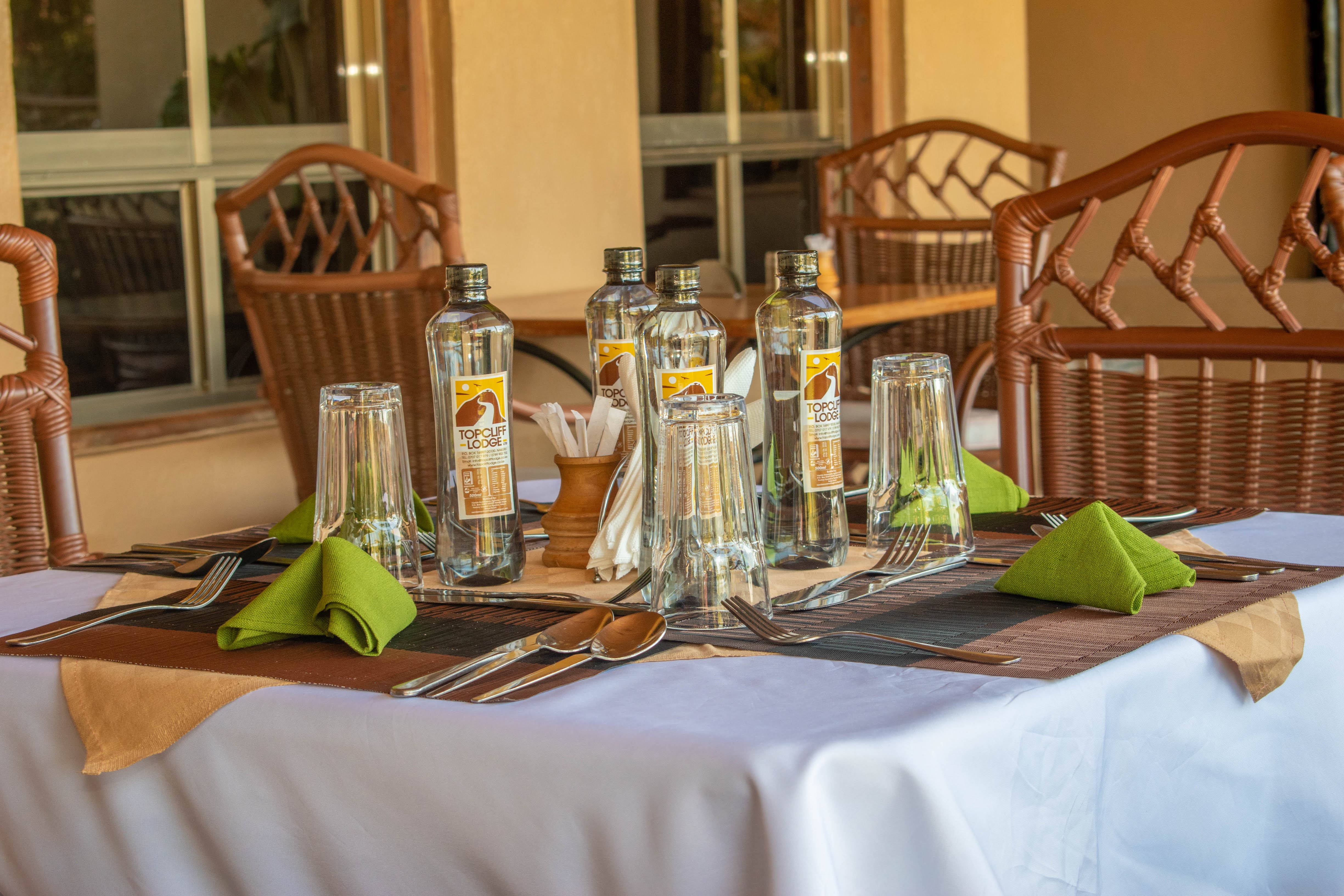 Dine with us — plated dish from the restaurant menu